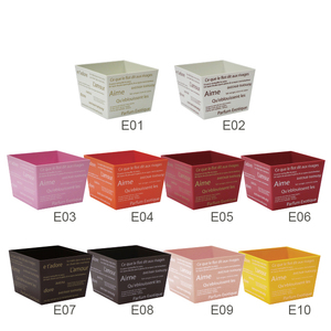 กระถางดอกไม้ ELF พลาสติก PP สีสันสดใส ดีไซน์เรียบง่าย ทันสมัย เหมาะสำหรับใช้เป็นของขวัญ งานฝีมือ วันแม่ ตกแต่งบ้าน - Product Image 1