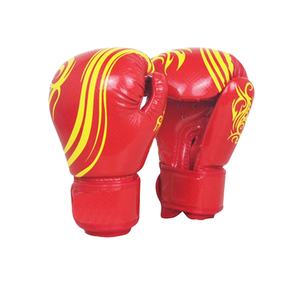 Guantes de boxeo al por mayor de alta calidad Nuevo diseño Impreso Cuero Guantes deportivos de alta resistencia para entrenamiento Mejor precio - Product Image 1
