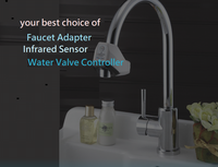 Robinet automatique à capteur infrarouge externe pour économie d'eau de Taïwan