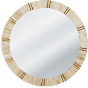 Handmade Luxury Wall Mirror with Natural Bone Inlay Elegant <b>Decorative</b> Home Accent - Product Image 1