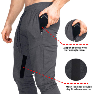 Pantalons de survêtement unisexes personnalisés, respirants, en molleton, pour le sport et les loisirs, fabrication OEM, service d'échantillonnage disponible - Product Image 3