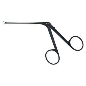 Pinzas de Cocodrilo Reutilizables para ORL, 8 cm, Forma de Copa, Recubrimiento Negro, Instrumento Manual para Disecciones Delicadas de Oído, Nariz y Garganta - Product Image 1