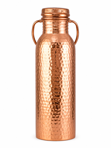 MARVELOUS Jarra de Cobre de Doble Pared con Diseño Clásico Ecológico, Tapa Hermética, Portátil, Gran Capacidad, Mantiene el Agua Fría - Product Image 5