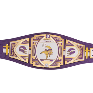 Cinturón de Campeonato de los Minnesota Vikings, Cinturón de Fútbol Americano Personalizable, Cinturón Deportivo Coleccionable de Alta Calidad para Fanáticos - Product Image 2