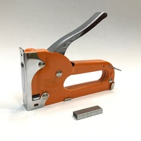 Agrafeuse multi-usages à chargement arrière certifiée GS JANN-YEI, orange, finition peinture au four, qualité industrielle/bricolage, OEM/ODM