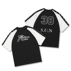 Wholesale Custom Men's Baseball Shirt V-neck Short Sleeve Sublimated <b>Hip</b> Hop Jersey T shirt <b>for</b> men 100% polyester - Product Image 1