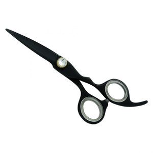 Premium German Stainless Steel Professional Salon <b>Barber</b> Scissors Sharp <b>Blade</b> Tip Right-Handed High Quality Black Finger Rest - Product Image 6