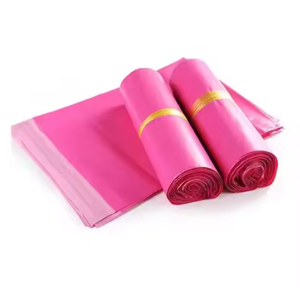 Sacs d'expédition en polyéthylène rose personnalisés de haute qualité avec logo, enveloppes d'expédition, sacs de messagerie, sacs d'emballage imprimés - Product Image 4