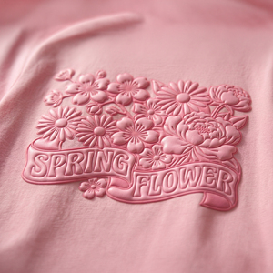 Vinilo Termotransferible Hitnyl PUFF PINK de Alta Calidad y Bajo Precio para Plotter de Corte, Impresión Digital para Ropa, Hecho en Corea - Product Image 4