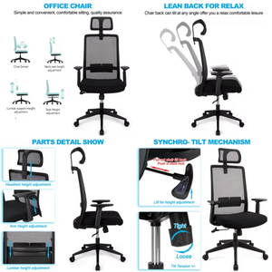 Ergonomic design comfort seating arme <b>chairs</b> - Product Image 2