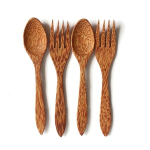Cuillère en bois de manguier de qualité alimentaire, finition huile naturelle, pour une cuisine saine et l'utilisation domestique en cuisine, outils à salade - Product Image 1