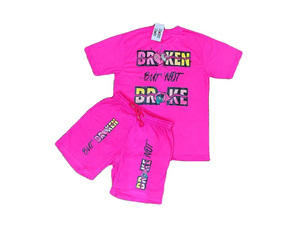 Conjunto de Camiseta y Pantalones Cortos Térmicos Transpirables y Ligeros para Hombre, Tallas Grandes, Servicio OEM, Estilo Urbano - Product Image 5