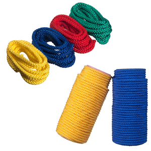 Cuerda de Nylon Trenzado TSFI TRG-RCB6 para Animadoras, 9mm, con Anillo en D de Acero y Bucle Ajustable, Cinturón de Seguridad para Entrenamiento - Product Image 3