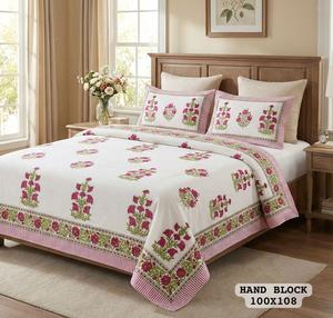 Parure de lit en coton de qualité supérieure, drap-housse king size et 2 taies d'oreiller réversibles à fermeture éclair, disponible à la vente. - Product Image 4