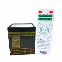 Dekorasi Rumah Islami Mewah LED Ka'bah Speaker Al-Quran Levitasi Magnetik Bluetooth dan Remote Control Hadiah Muslim