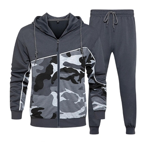 New Hot Sale Men's Hooded Tracksuit Adjustable Breathable High Quality Wholesale <b>Top</b> Demanded Product Tracksuits for Men - Product Image 1