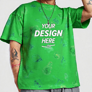 Camisetas de alta calidad con estampado serigráfico, camisetas extragrandes con estampado serigráfico, camisetas con hombros caídos y estampado serigráfico para hombres, camisetas estampadas para niños. - Product Image 3