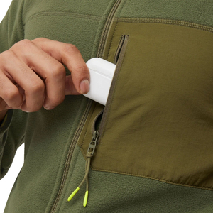 Chaqueta Ligera de Forro Polar con Cierre de Cremallera para Hombre, Personalizable, Cálida, Deportiva, para Entrenamiento al Aire Libre, Running, Senderismo, Casual, Invierno - Product Image 6