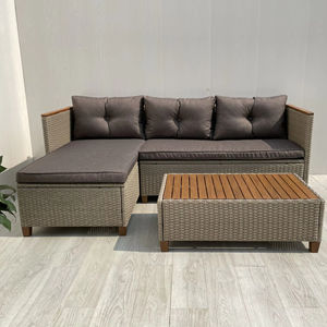 SF00080 Directo de fábrica en Vietnam, moderno juego de sofás de exterior con cojines para hotel, sala de estar, dormitorio, apartamento, villa - Product Image 1