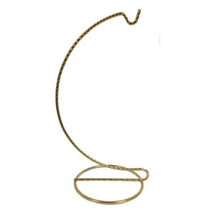 Ensemble de 2 supports de présentation de Noël pour la maison, design attrayant, très vendus, éclairage LED, finition métal noir et or - Product Image 2