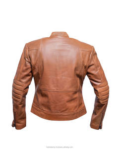 Cross Zipper Open Shoulder Genuine Leather Women Jackets Winter Fall Sale Premium Luxury - Product Image 5