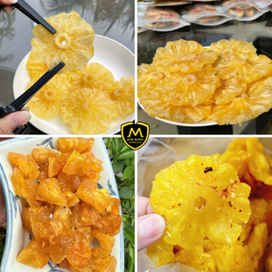 สับปะรดอบแห้งพรีเมียมหวานนุ่ม บรรจุภัณฑ์สุญญากาศ 10 กก. ขายส่งจำนวนมากจากเวียดนาม - Product Image 4
