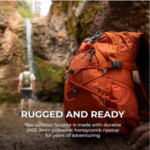 Mochila de Hidratación Naranja Personalizada OEM 2026 de Quanzhou para Senderismo, Correr, Ciclismo, con Muestra Gratis - Product Image 3