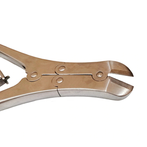 Cortador de Placas Óseas Ortopédicas Quirúrgicas Premium con Mango Dorado e Insertos de Carburo de Tungsteno (TC) de Alto Rendimiento - Product Image 6