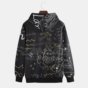 เสื้อฮู้ดดี้พิมพ์ลายสำหรับผู้ชาย ราคาสมเหตุสมผล ขายดี คุณภาพสูง เหมาะสำหรับใส่ลำลอง - Product Image 2