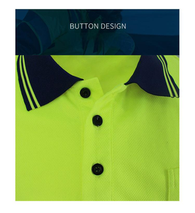 Ropa de Trabajo Personalizada con Logotipo, Cuello Alto de Algodón, Cómoda, con Parches de Colores, Manga Larga, para Hombre - Product Image 6