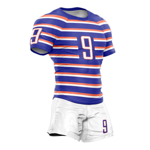 Maillots de rugby et de football 100 % polyester, sur mesure, couleurs et designs personnalisés, respirants, séchage rapide, antibactériens, uniformes d'équipe - Product Image 6
