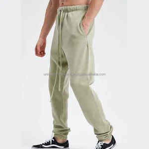 top selling heavyweight 450 gsm <b>fleece</b> blank sweat pants men custom printed Casual wear men sweatpants & <b>Trousers</b> - Product Image 5