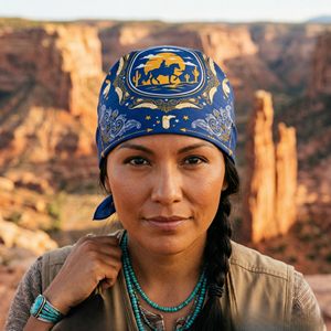 Bandana Cuadrada de Algodón 100% con Logotipo Personalizado, 22 Pulgadas, Unisex, de Alta Calidad, Transpirable, Estilo Urbano, para Todas las Temporadas, en Oferta - Product Image 3