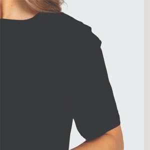 T-shirt pour femme en gros, le plus vendu, de haute qualité, sur mesure, col rond, manches courtes, décontracté, uni, été, écologique, séchage rapide - Product Image 4