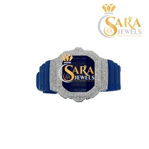 Nouvelle montre de luxe avec bracelet en caoutchouc, bracelet en acier inoxydable, design simple et carré, mouvement quartz, disponible en promotion. - Product Image 3