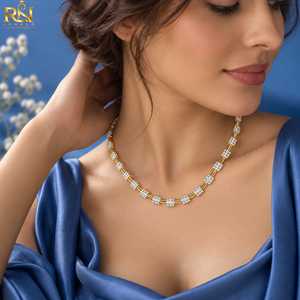 Collier avec pendentif en diamant de laboratoire taille baguette, couleur DEF, clarté VVS2 |   Bijoux fins en or massif 9K 14K 18K de qualité supérieure, coupe excellente, unisexe - Product Image 2