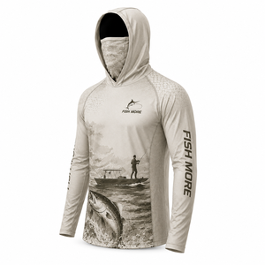 Sudadera con Capucha de Pesca de Secado Rápido para Hombre, Personalizada, Manga Larga, Impresión Digital, Transpirable, UPF 50, Estilo Deportivo, Ropa de Primavera/Verano para Exteriores - Product Image 2
