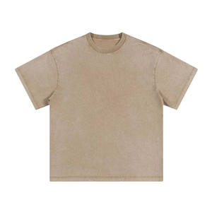 Camiseta Oversize Unisex de Algodón 100% de 420 g/m², Súper Pesada, Ecológica, Antiencogimiento, Transpirable, con Hombros Caídos, Lisa - Product Image 4
