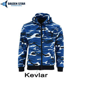 Blouson de moto unisexe, veste de protection anti-coupure et anti-abrasion, doublure polaire unie pour l'hiver - Product Image 2