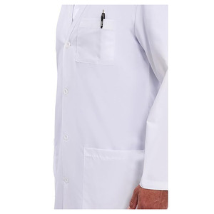 Bata de Laboratorio Blanca Clásica para Hombre – Uniforme Profesional para Médico - Product Image 2