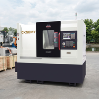 Centre d'usinage CNC avec outillage motorisé axe C pour pièces complexes, notamment les composants à bride et les composants à manchon