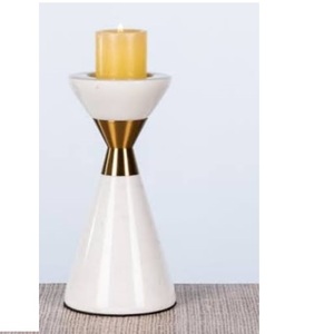 Porte-bougie en métal fait main de qualité supérieure pour bureau/table, décoration de Noël, écologique et durable, prix avantageux - Product Image 4