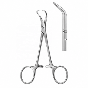 Pinzas Quirúrgicas Profesionales Backhaus Kocher de Acero Inoxidable, Pinzas Hemostáticas para Arterias con Bloqueo de Trinquete, Certificación CE e ISO - Product Image 4