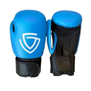 Guantes Profesionales de Alta Calidad Personalizables de Cuero Sintético Transpirable que Absorben la Humedad para Boxeo para Adultos - Product Image 1