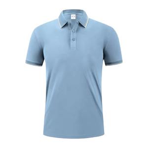 Camiseta Polo de Hombre de Alta Calidad Personalizada 100% Algodón, Camisetas Polo Casuales con Patrón Sólido para Hombre, Camiseta Polo de Golf - Product Image 6