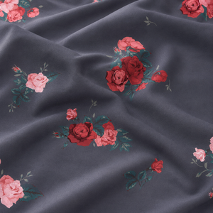 Échantillon Gratuit Tissu Popeline 100% Coton Peigné Biologique Personnalisé Imprimé Numérique Fleurs Robes Chemises Vêtements pour Femmes et Garçons - Product Image 2