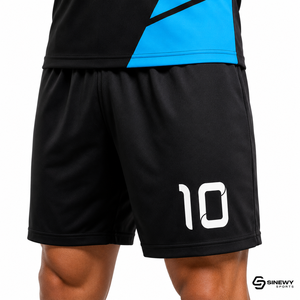 Conjuntos de Números de Equipo Impresos por Transferencia de Calor, 100% Poliéster Transpirable, Personalizados, con Uniforme de Fútbol de Manga Corta para Hombre - Product Image 6