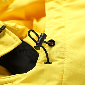 Veste de ski d'hiver pour homme, durable et offrant une protection optimale, avec des zones de rangement fonctionnelles, une capuche réglable et une protection anti-neige. - Product Image 5