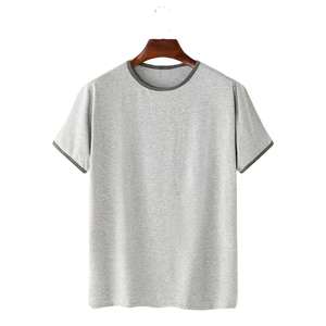 Camisetas Básicas de Manga Corta para Hombre, Sencillas, Casuales, Ligeras, de Verano, con Cuello Redondo, Estampado Personalizado, 100% Algodón, Corte Holgado - Product Image 1