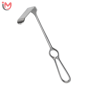 Ganchos Retractores Quirúrgicos Médicos para Operación de Spondilosis Anterior, Gancho Manual de 24 cm de Acero Inoxidable de Alta Calidad para Cirugía General - Product Image 1